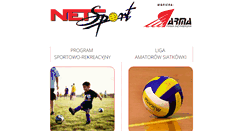 Desktop Screenshot of net-sport.pl