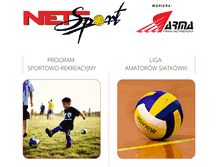 Tablet Screenshot of net-sport.pl